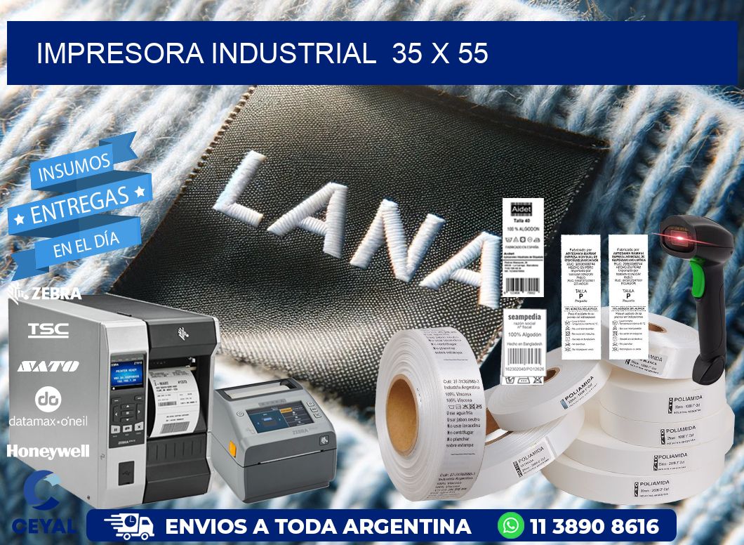 impresora industrial  35 x 55