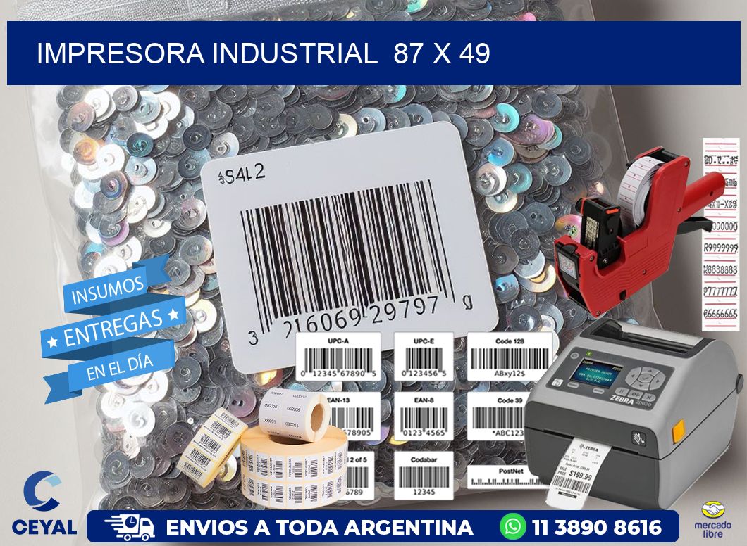 impresora industrial  87 x 49