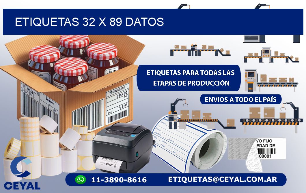 ETIQUETAS 32 x 89 DATOS