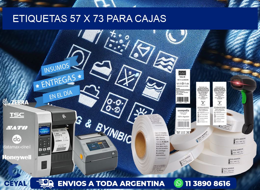 ETIQUETAS 57 x 73 PARA CAJAS