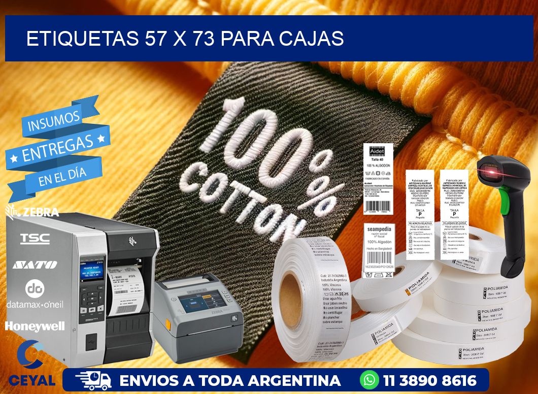 ETIQUETAS 57 x 73 PARA CAJAS