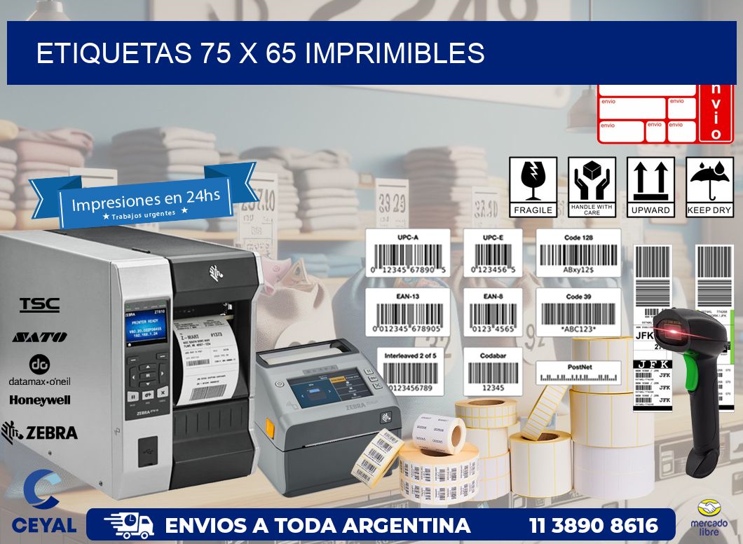 ETIQUETAS 75 x 65 IMPRIMIBLES