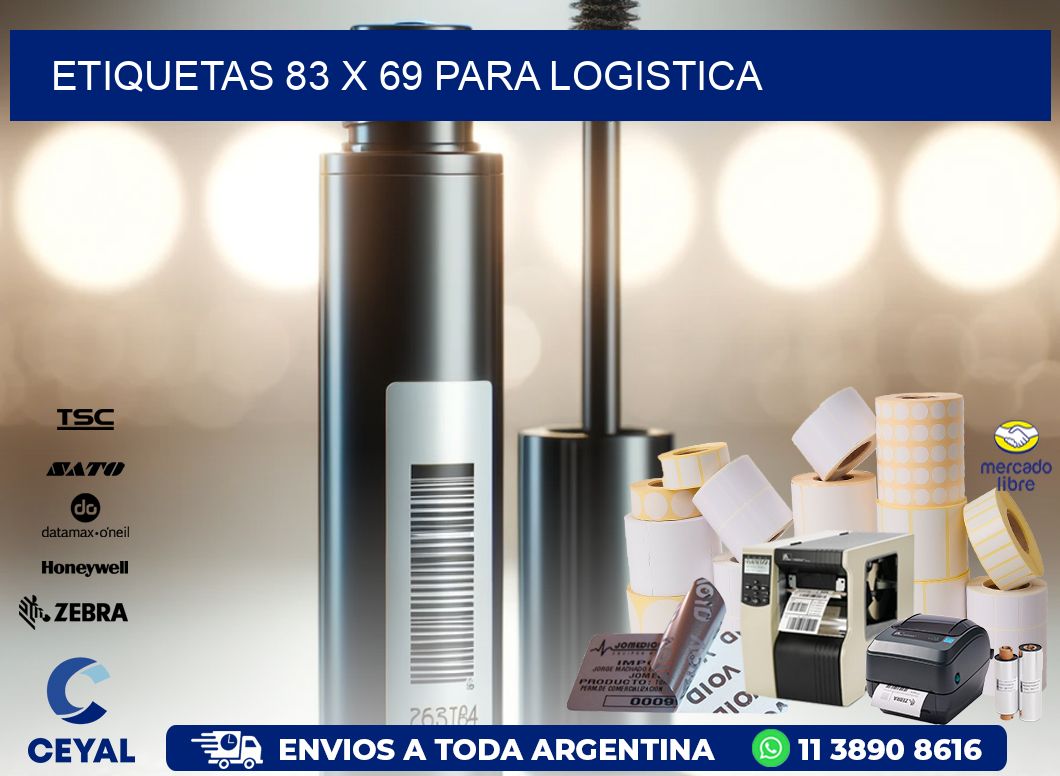 ETIQUETAS 83 x 69 PARA LOGISTICA