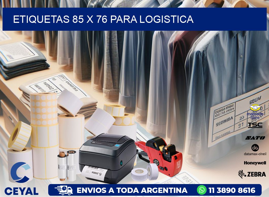 ETIQUETAS 85 x 76 PARA LOGISTICA