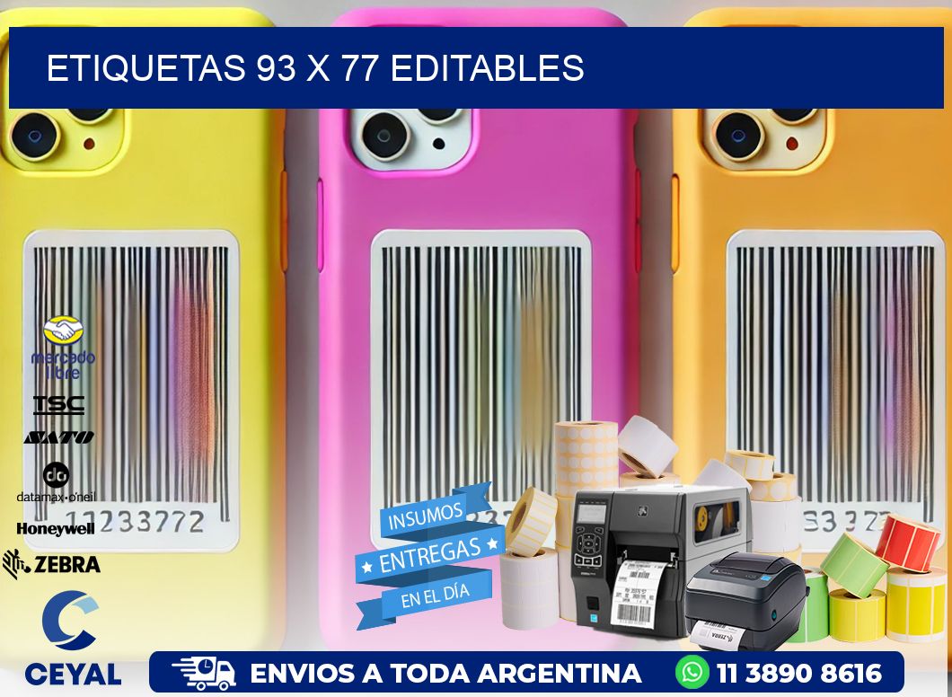 ETIQUETAS 93 x 77 EDITABLES