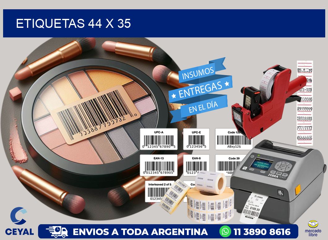 etiquetas 44 x 35