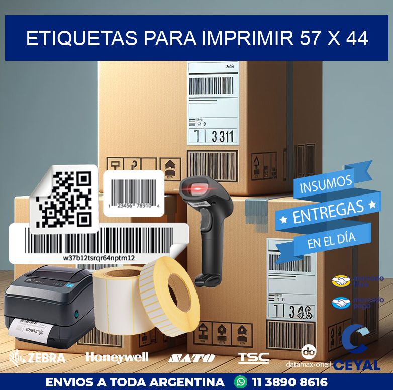etiquetas para imprimir 57 x 44