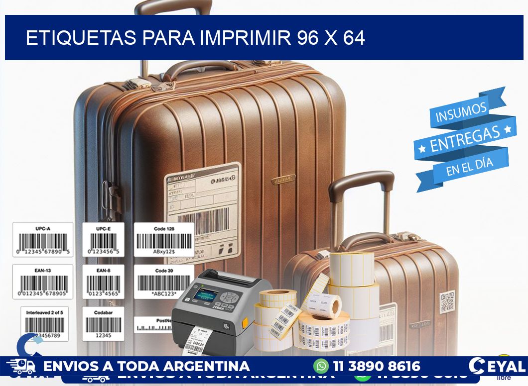 etiquetas para imprimir 96 x 64