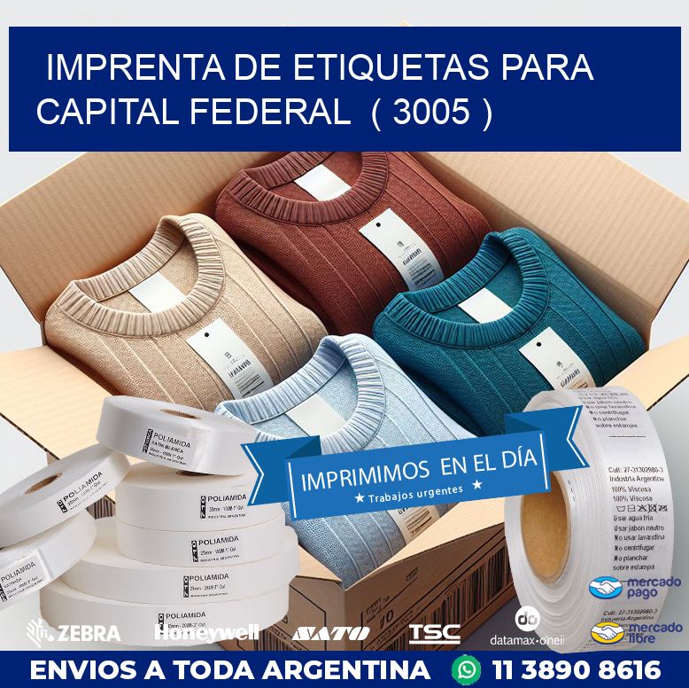 imprenta de etiquetas para capital federal  ( 3005 )