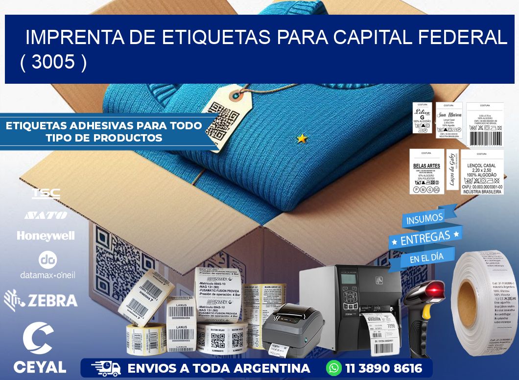 imprenta de etiquetas para capital federal  ( 3005 )