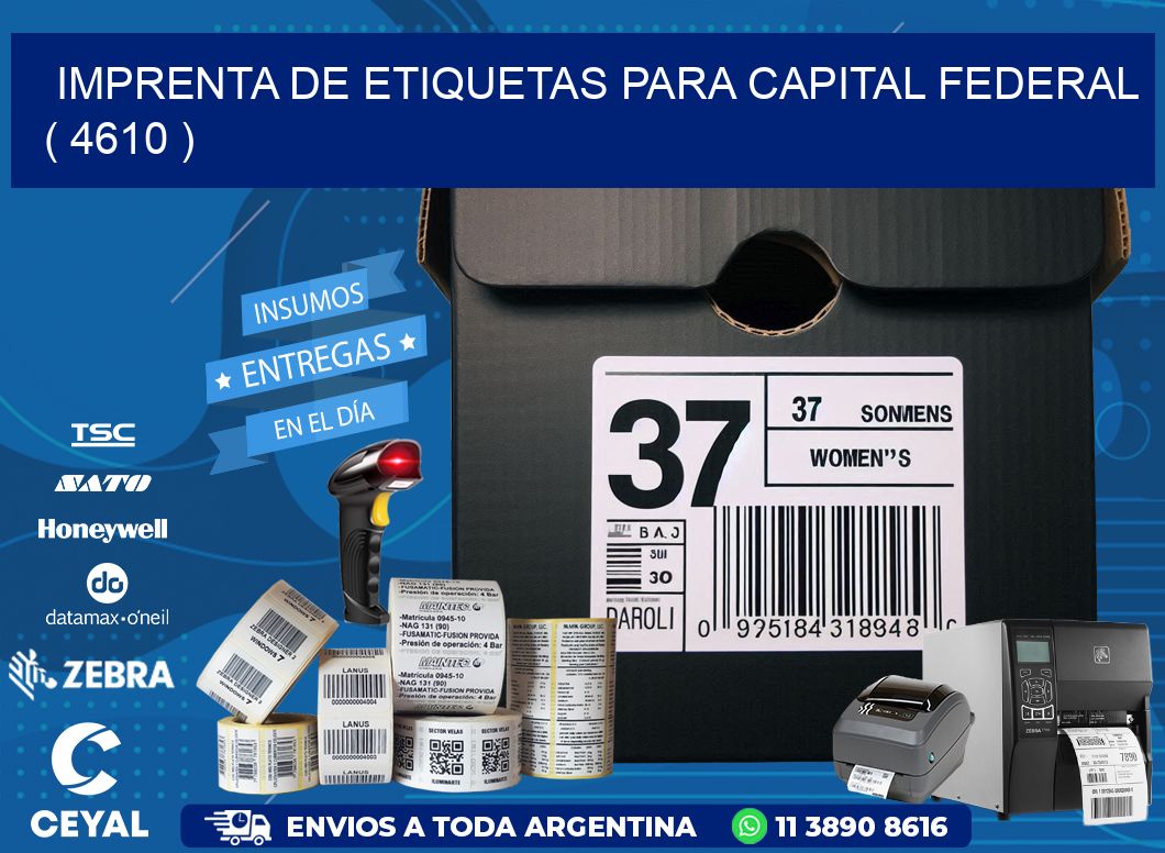 imprenta de etiquetas para capital federal  ( 4610 )