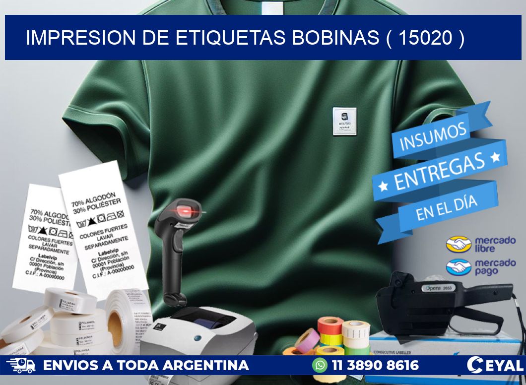 impresion de etiquetas bobinas ( 15020 )