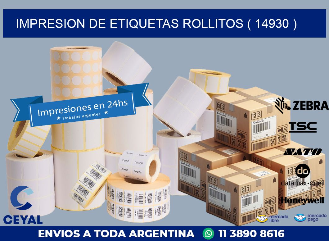 impresion de etiquetas rollitos ( 14930 )