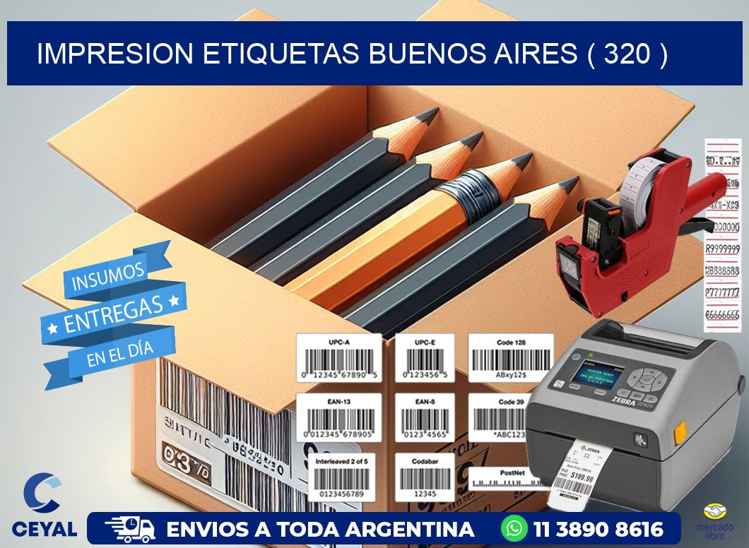 impresion etiquetas buenos aires ( 320 )