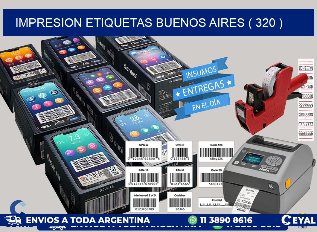 impresion etiquetas buenos aires ( 320 )