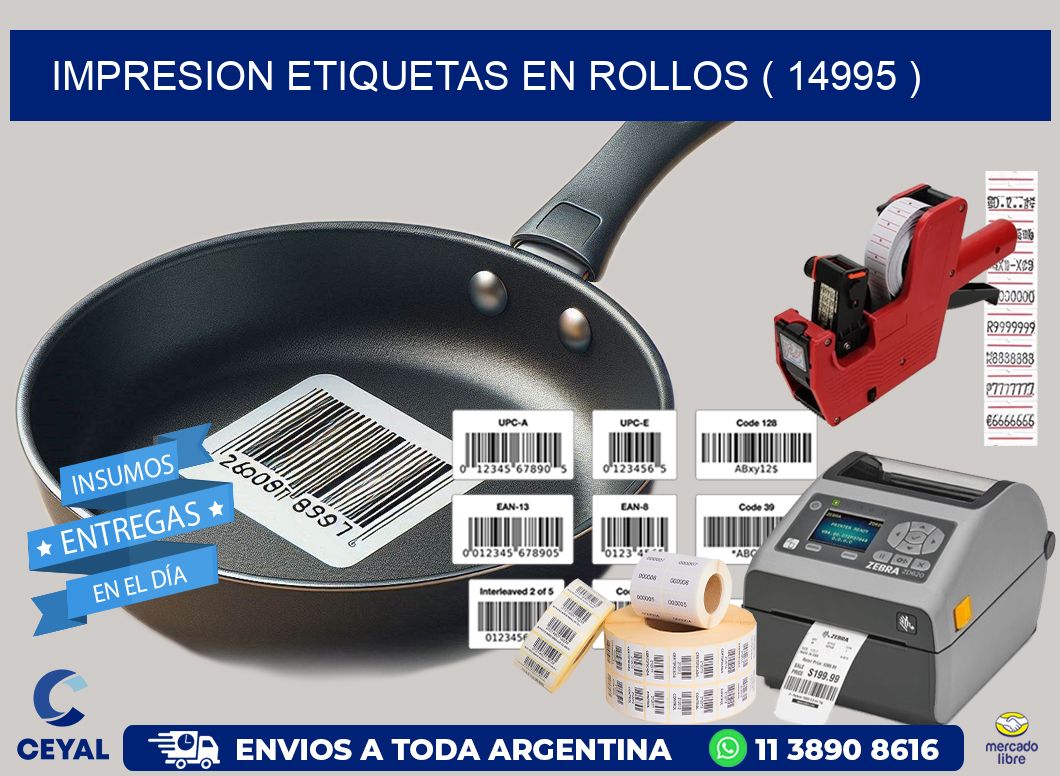 impresion etiquetas en rollos ( 14995 )