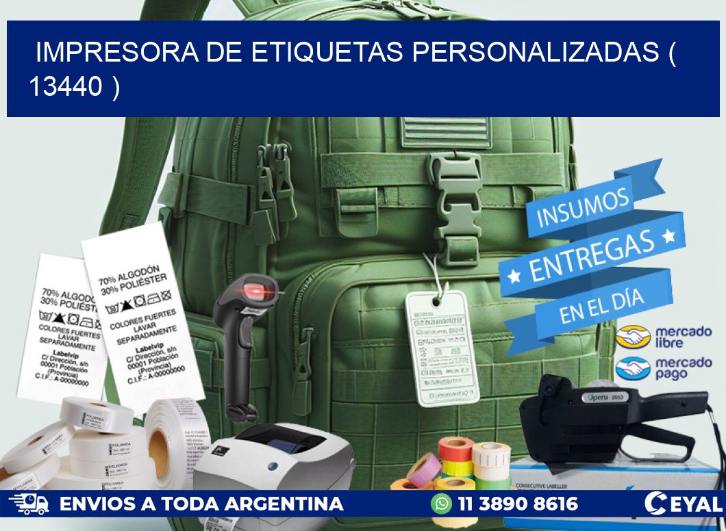 impresora de etiquetas personalizadas ( 13440 )
