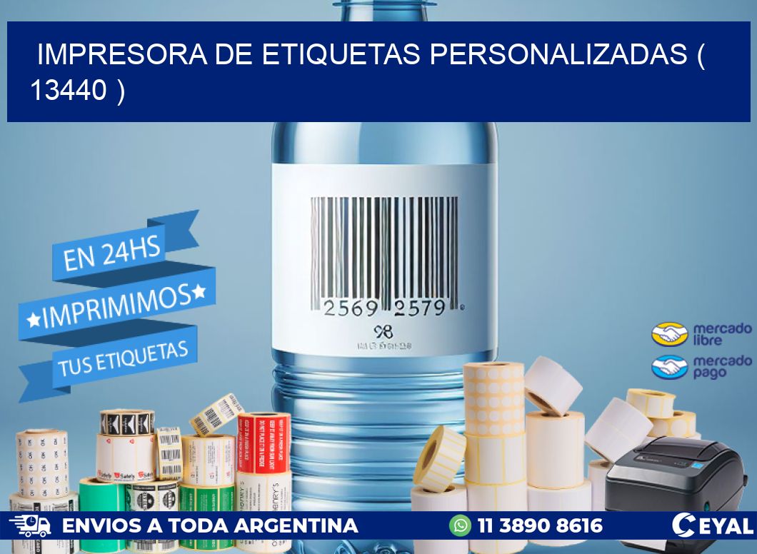 impresora de etiquetas personalizadas ( 13440 )