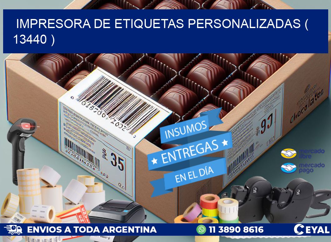 impresora de etiquetas personalizadas ( 13440 )
