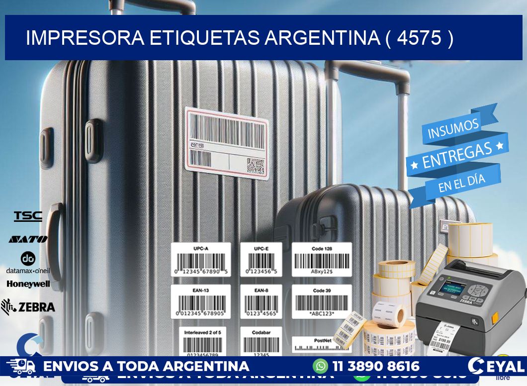impresora etiquetas argentina ( 4575 )