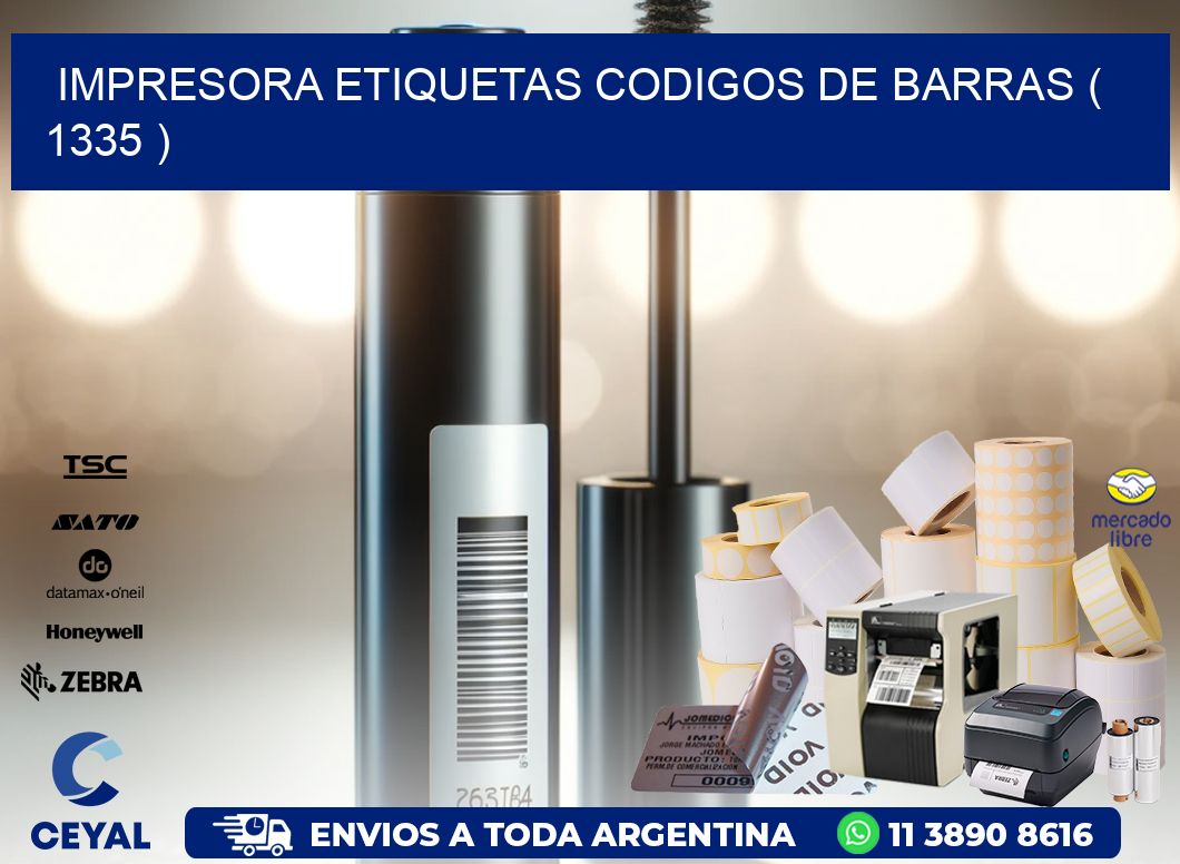 impresora etiquetas codigos de barras ( 1335 )