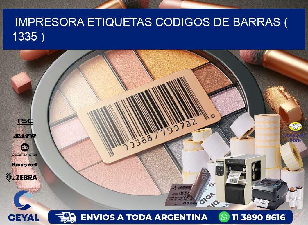 impresora etiquetas codigos de barras ( 1335 )