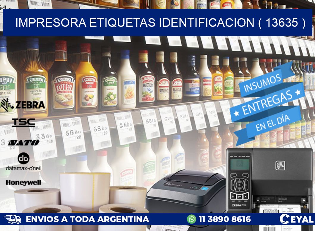 impresora etiquetas identificacion ( 13635 )