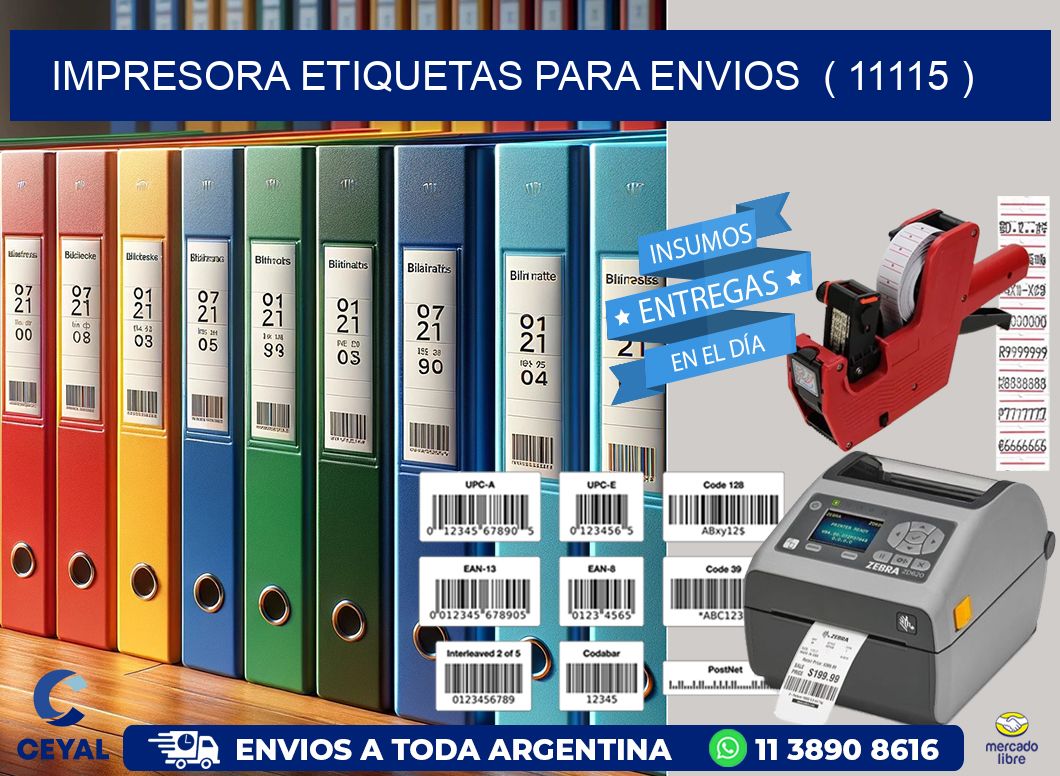 impresora etiquetas para envios  ( 11115 )