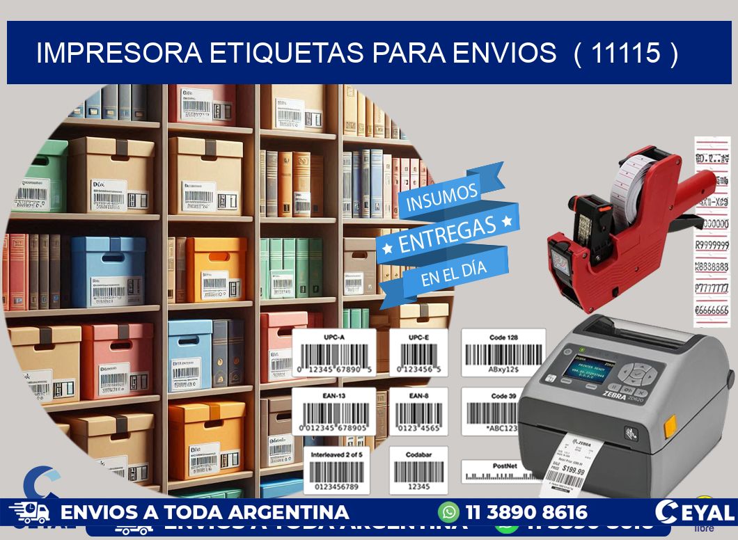 impresora etiquetas para envios  ( 11115 )
