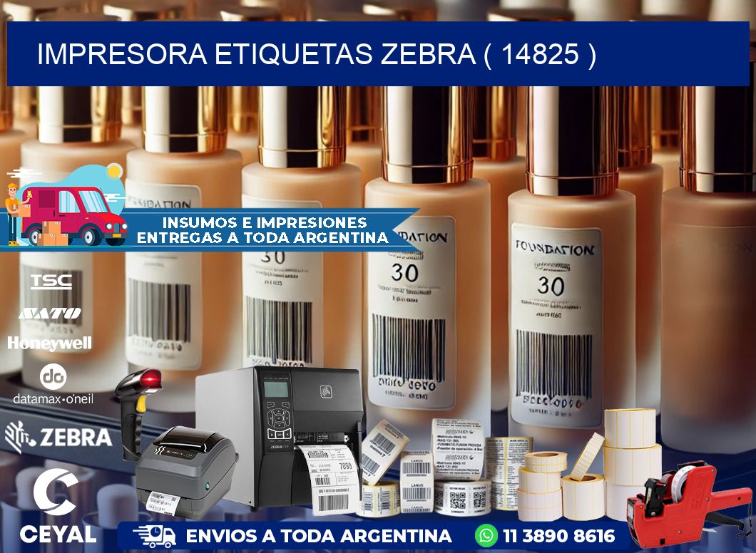 impresora etiquetas zebra ( 14825 )