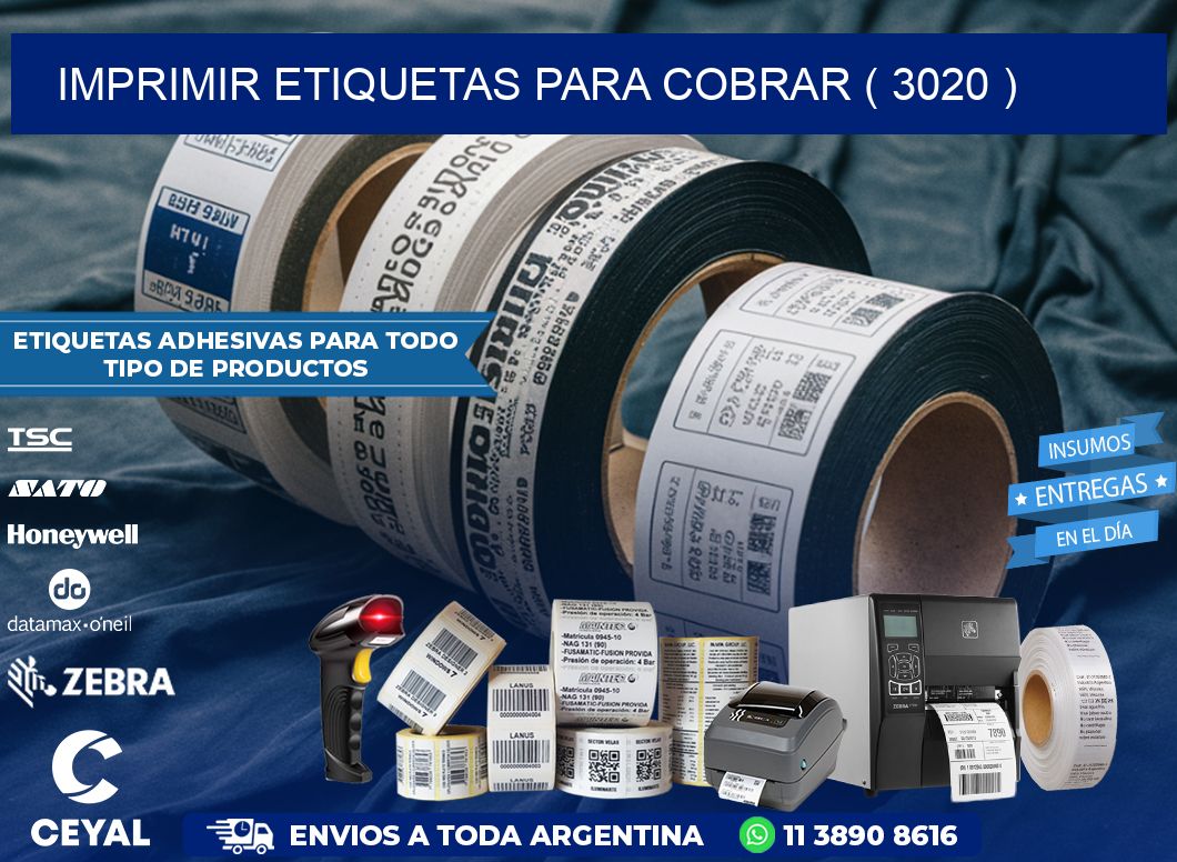 imprimir etiquetas para cobrar ( 3020 )