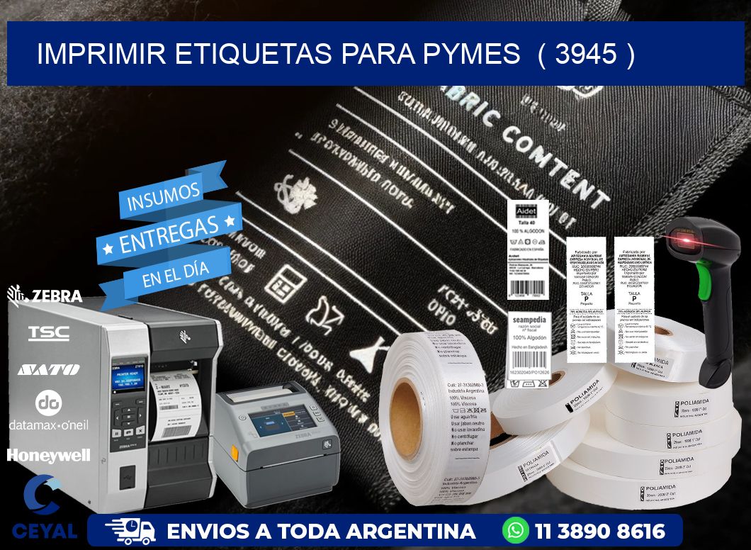 imprimir etiquetas para pymes  ( 3945 )