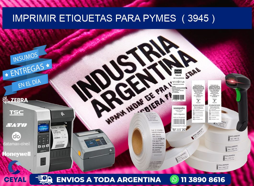 imprimir etiquetas para pymes  ( 3945 )