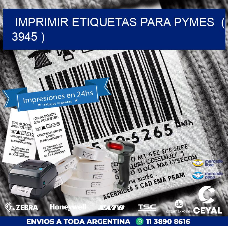 imprimir etiquetas para pymes  ( 3945 )