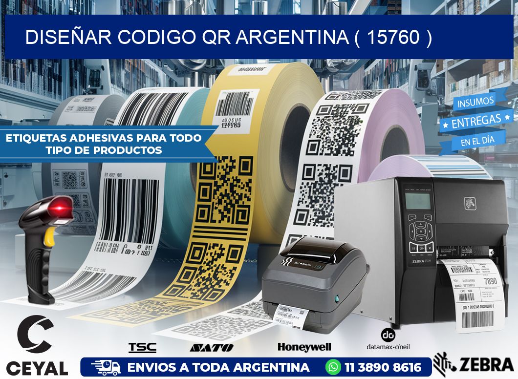 DISEÑAR CODIGO QR ARGENTINA ( 15760 )