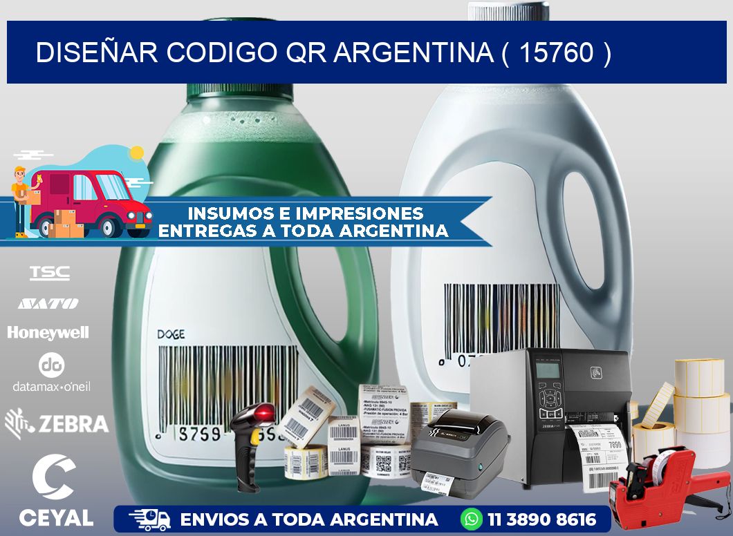 DISEÑAR CODIGO QR ARGENTINA ( 15760 )