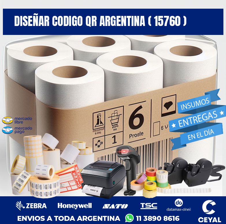 DISEÑAR CODIGO QR ARGENTINA ( 15760 )