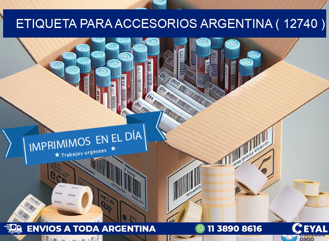 ETIQUETA PARA ACCESORIOS ARGENTINA ( 12740 )