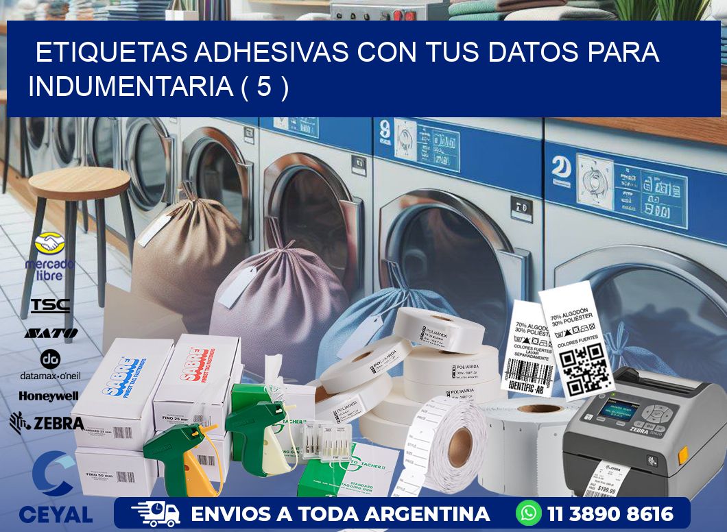 ETIQUETAS ADHESIVAS CON TUS DATOS PARA INDUMENTARIA ( 5 )