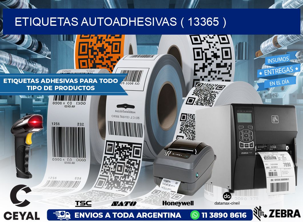 ETIQUETAS AUTOADHESIVAS ( 13365 )