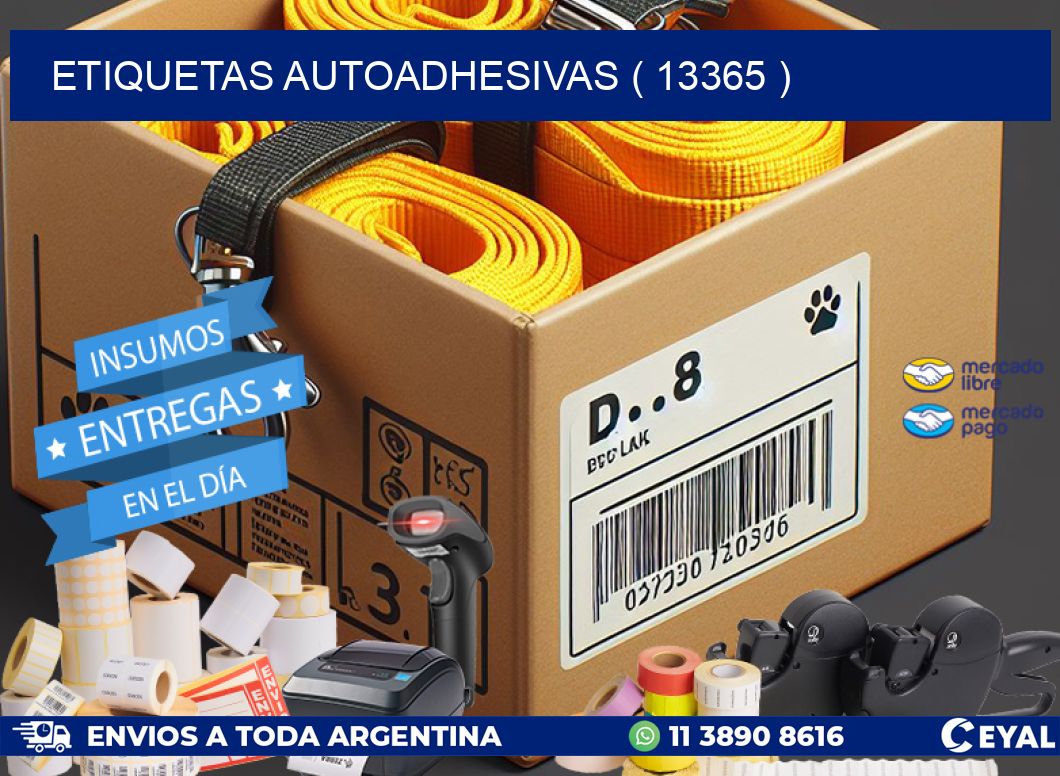 ETIQUETAS AUTOADHESIVAS ( 13365 )