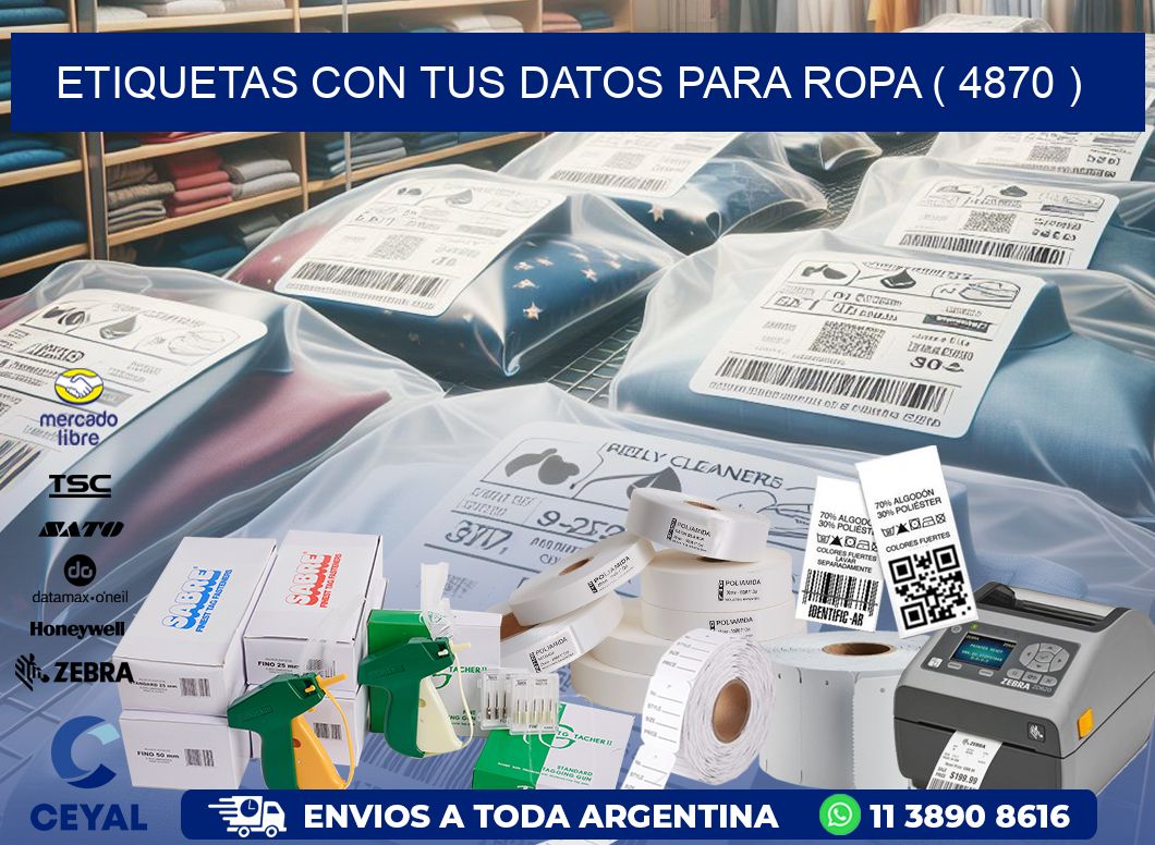 ETIQUETAS CON TUS DATOS PARA ROPA ( 4870 )