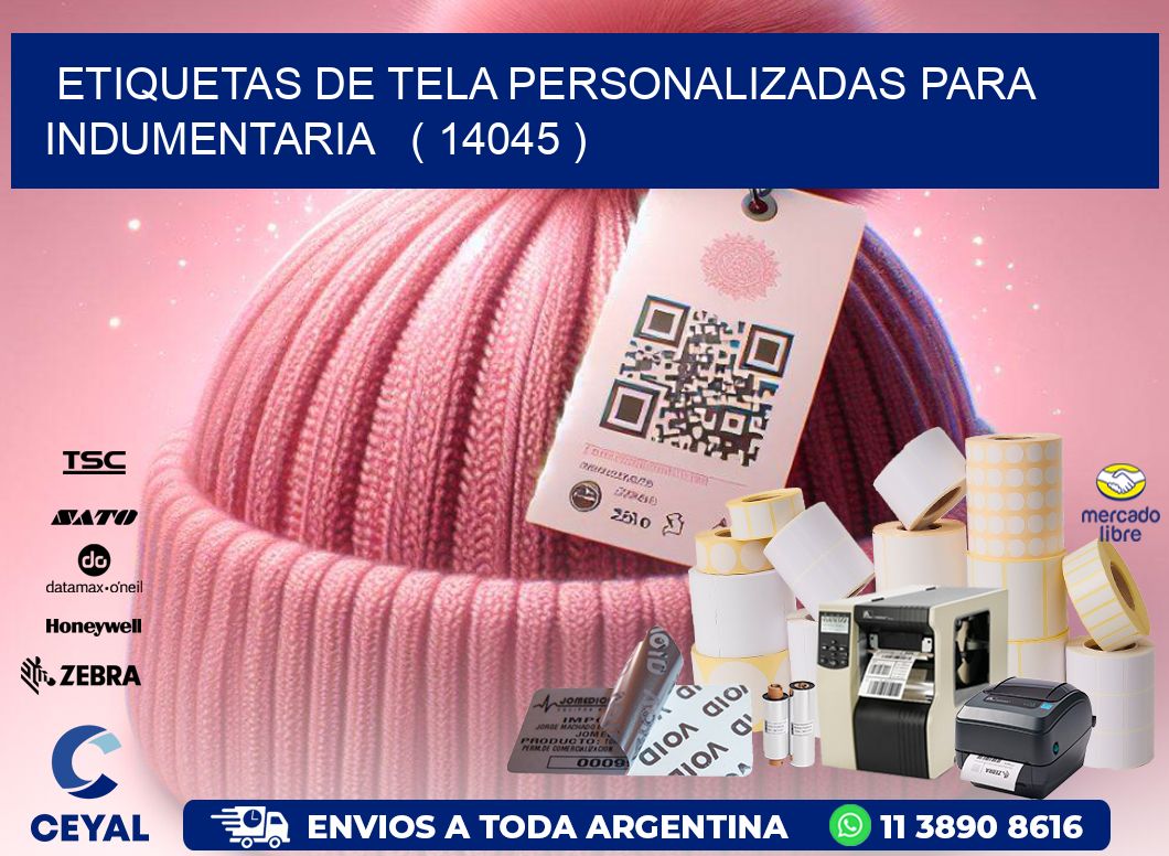 ETIQUETAS DE TELA PERSONALIZADAS PARA INDUMENTARIA   ( 14045 )