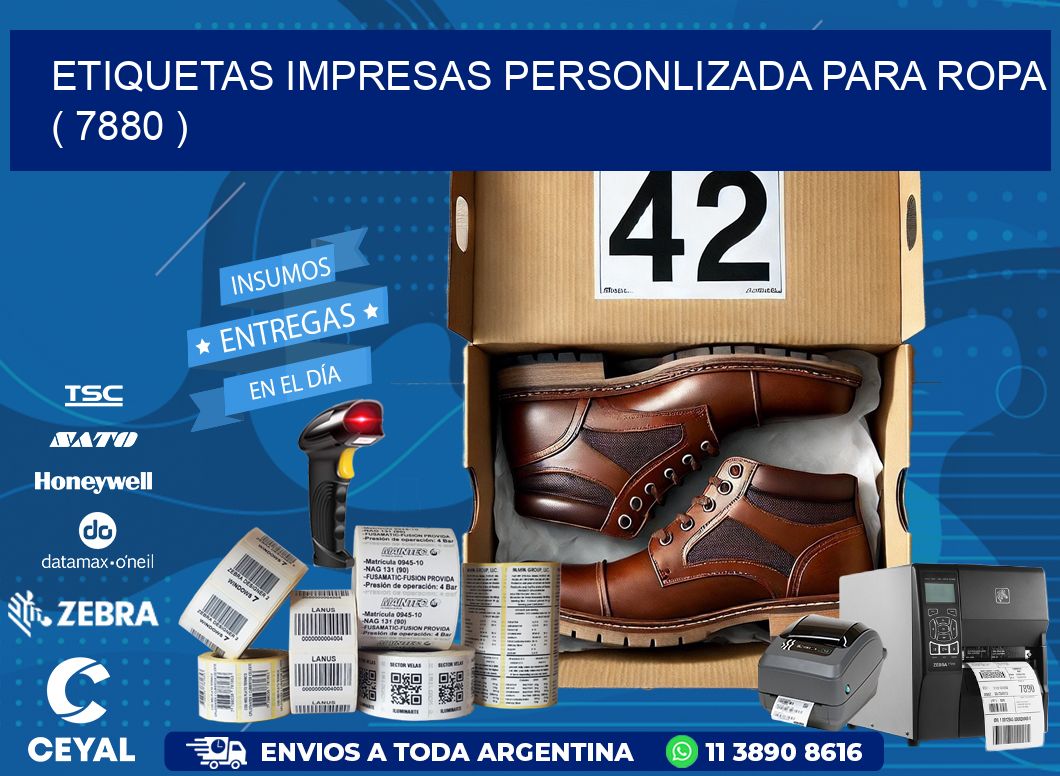 ETIQUETAS IMPRESAS PERSONLIZADA PARA ROPA   ( 7880 )