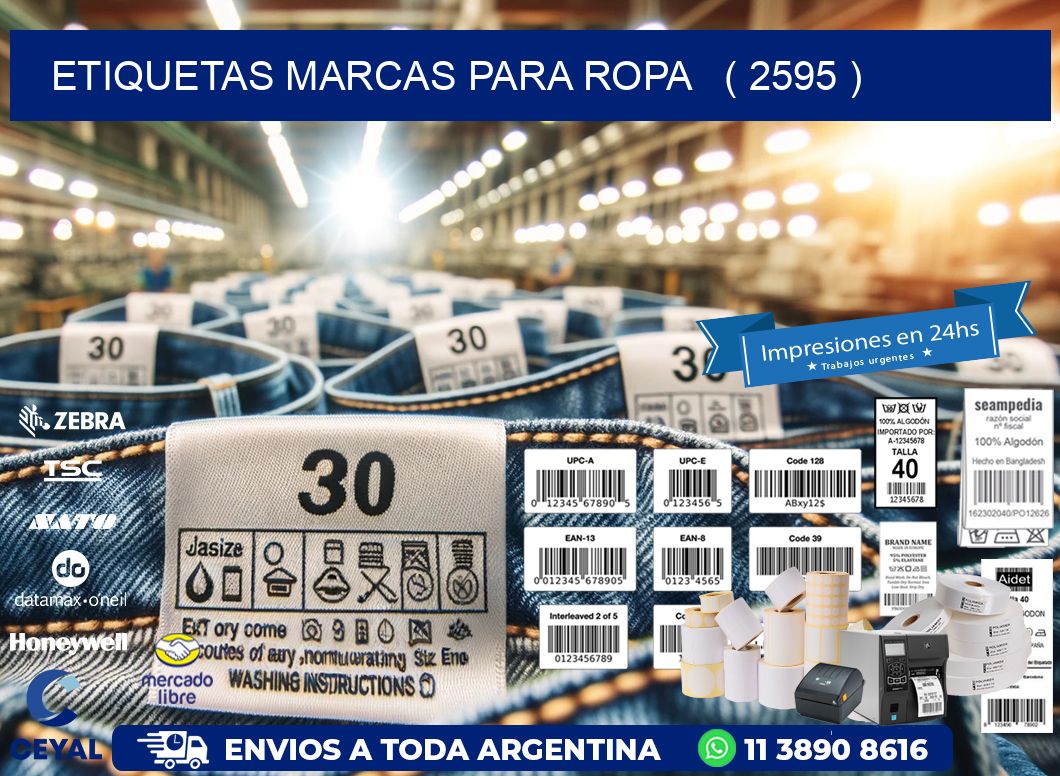 ETIQUETAS MARCAS PARA ROPA   ( 2595 )