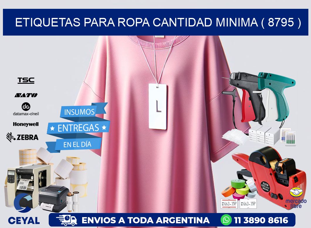 ETIQUETAS PARA ROPA CANTIDAD MINIMA ( 8795 )