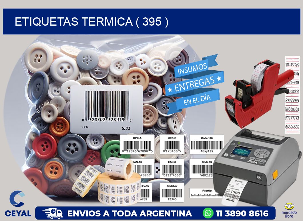 ETIQUETAS TERMICA ( 395 )
