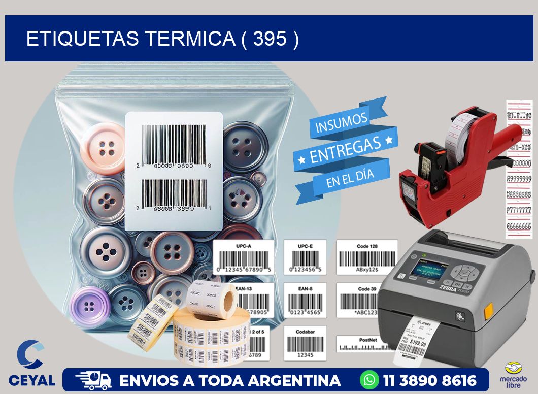 ETIQUETAS TERMICA ( 395 )