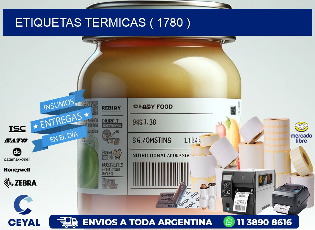ETIQUETAS TERMICAS ( 1780 )