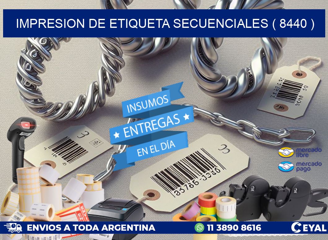 IMPRESION DE ETIQUETA SECUENCIALES ( 8440 )
